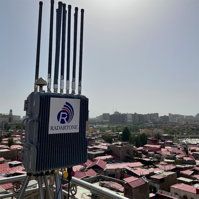 LT-P08 Hệ thống radar biên giới đa chùm kỹ thuật số với bộ nhiễu UAV đa hướng