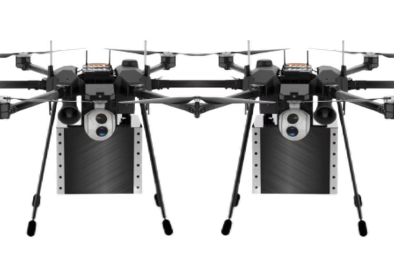 Máy bay không người lái UAV 10kg có thể mang hàng hóa và cứu hộ