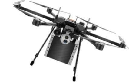 UAV mạng không người lái Xe không người lái Multirotor Drone 10kg Lượng hữu ích 12S 28000mAh Pin