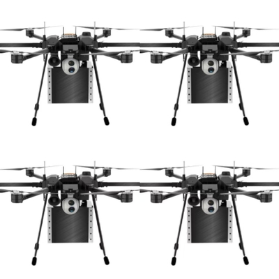 Máy bay cá nhân UAV đa nhiệm vụ mạng đa xoắn 10kg
