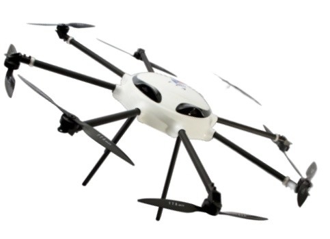 LT-M8FD Máy bay không người lái được thiết kế theo yêu cầu của bạn với 8 rotor kết nối mạng cho lĩnh vực kiểm tra và hậu cần