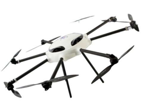 Máy bay không người lái đa mục đích 8 rotor 25kg để vận chuyển hàng hóa hoặc điều tra